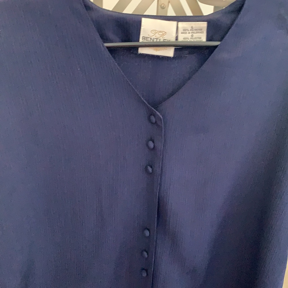 Lg Bentley Lightweight Top/Blazer Royal Blue